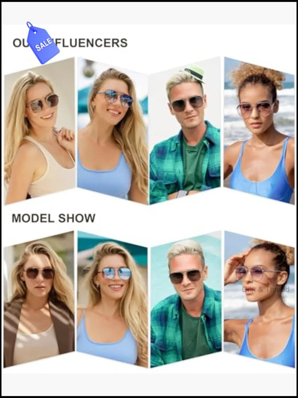 Retro Hexagon Sunglasses UV400 Metal Frame Unisex